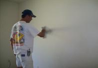 Al Long making drywall repairs disappear